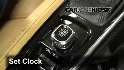 2018 Volvo XC90 T6 Momentum 2.0L 4 Cyl. Clock Set Clock